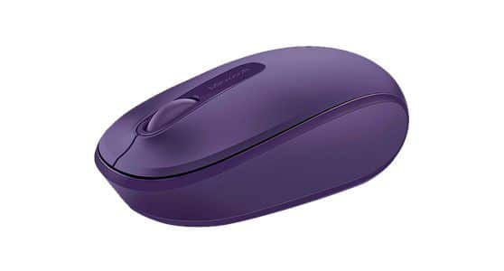 Mouse Wireless Microsoft Morado Avances Store